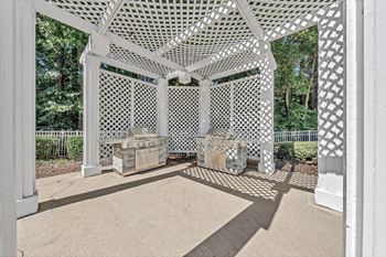 Two bbq areas